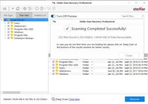 windows data recovery stellar