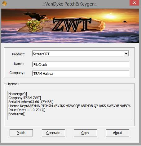 Securecrt 8.3 4 license key